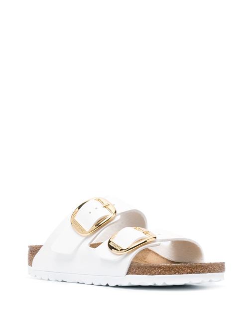Ciabatte Birkenstock Arizona Big Buckle bianche vernice BIRKENSTOCK | ARIZONA BIG1019818
